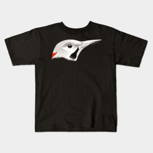 Northern Flicker (Colaptes auratus) - black Kids T-Shirt